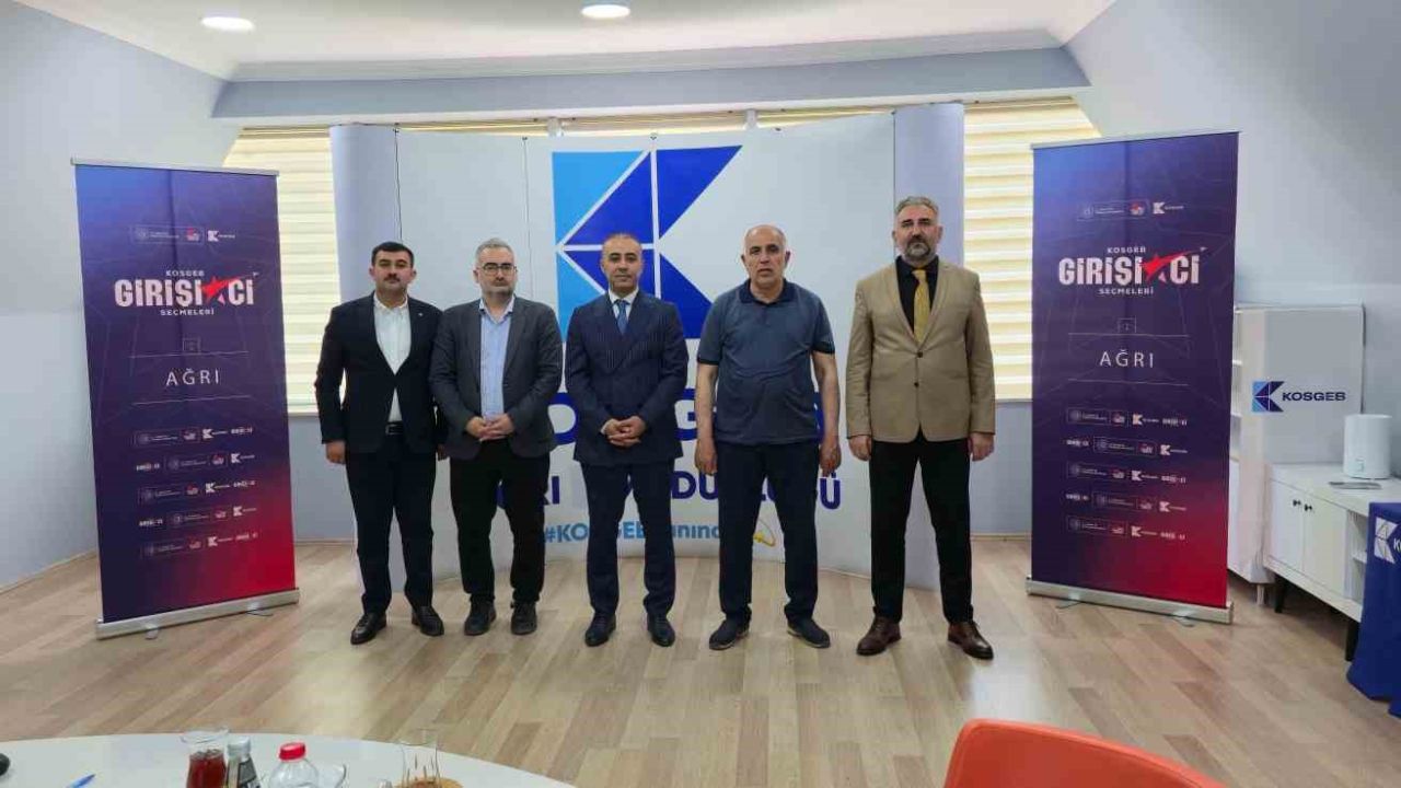 KOSGEB Ağrı Müdürlüğü’nde girişimci seçmeleri yapıldı