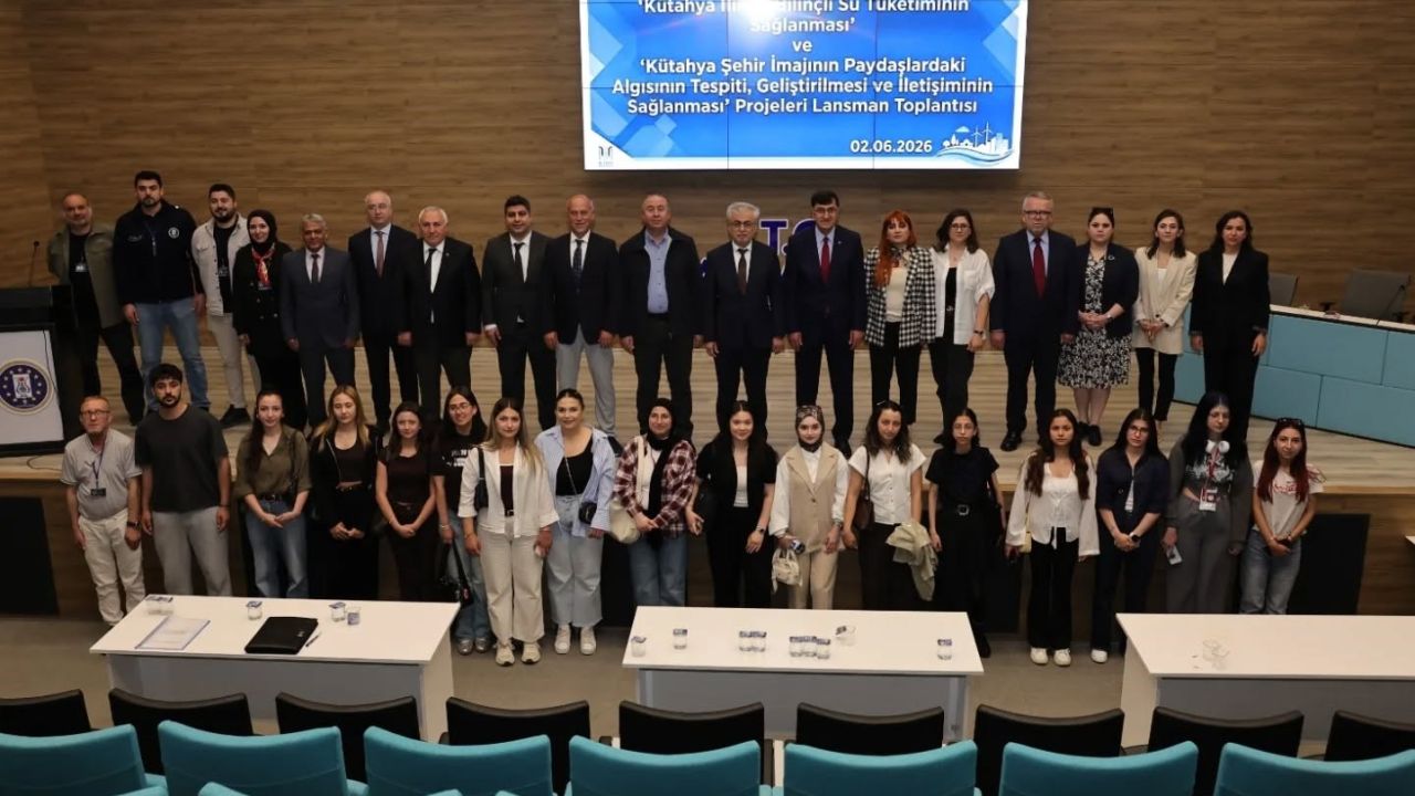 Kütahya’da 55 okulda yaklaşık 13 bin öğrenciye su verimliliği eğitimi verildi