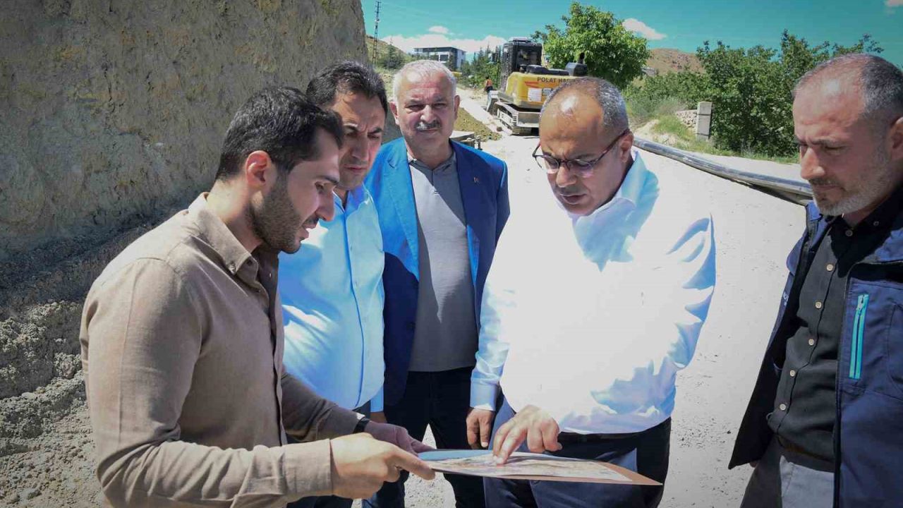 Malatya Büyükşehir Belediyesi’nden Kuluncak’a 41 kilometrelik içme suyu hattı