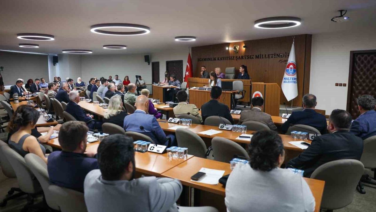 Maltepe Belediyesi’nin Haziran ayı meclis toplantıları başladı