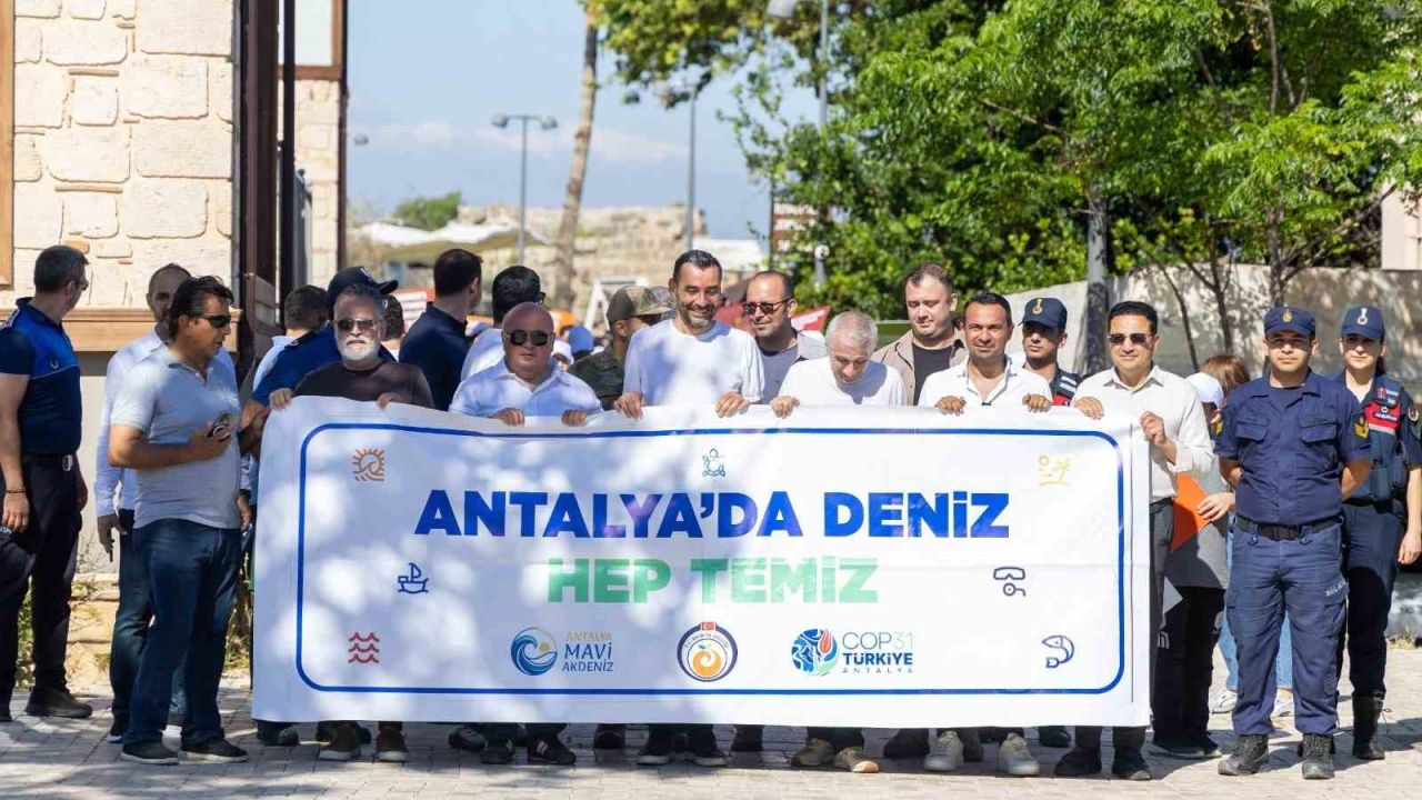 Manavgat’ta çevre için anlamlı buluşma