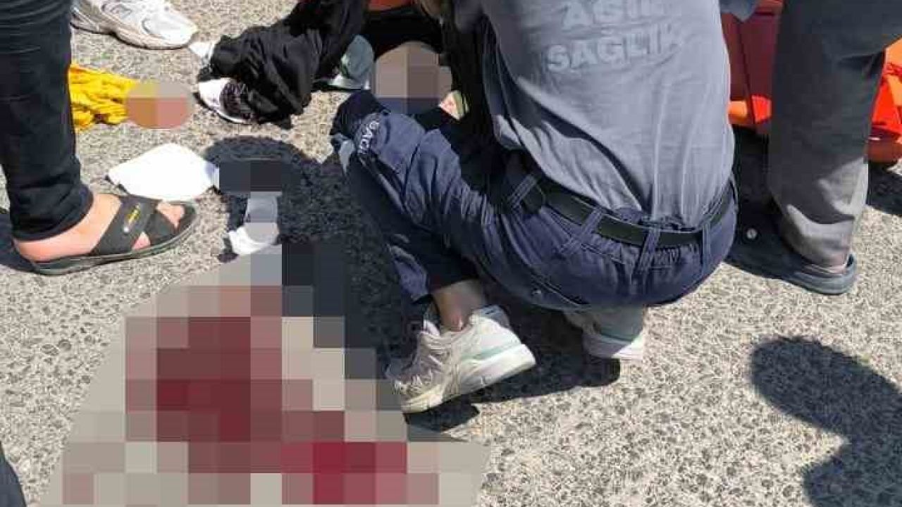 Mardin’de motosikletten düşen kadın ağır yaralandı