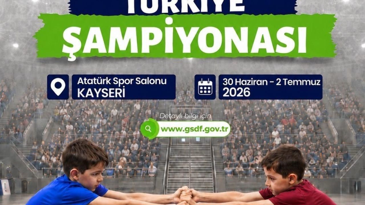 Mas Güreşinin genç yetenekleri Kayseri’de buluşuyor