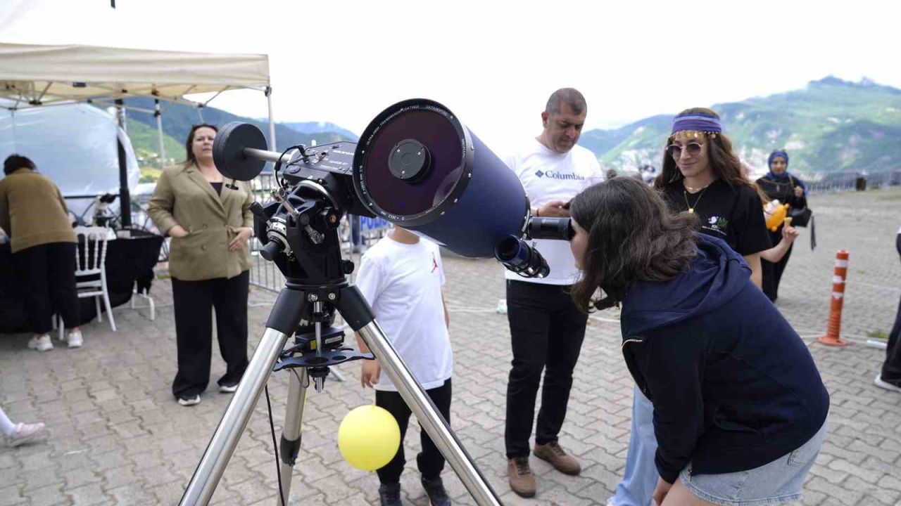 Mersin’den Artvin’e bilim köprüsü: Çocuklar atölyelerde eğlenerek öğrendi