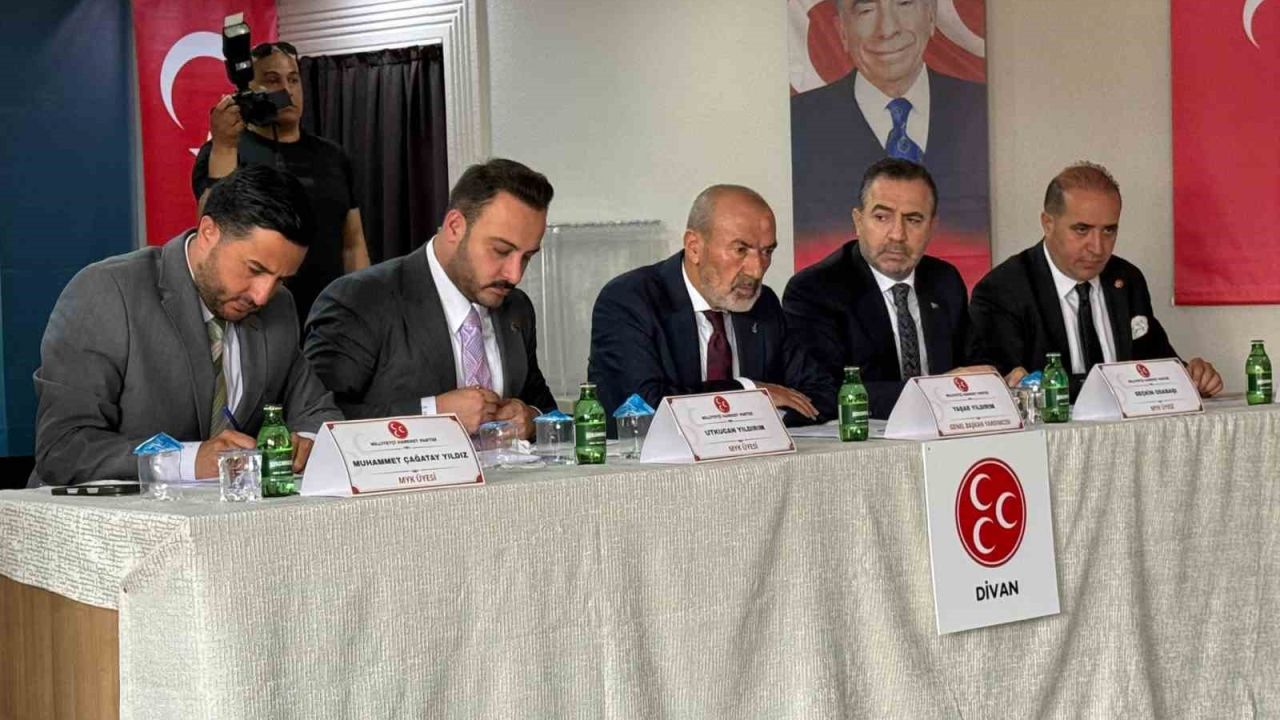 MHP İlçe Başkanlığı’nın 14’üncü Olağan Genel Kurul toplantısı yapıldı