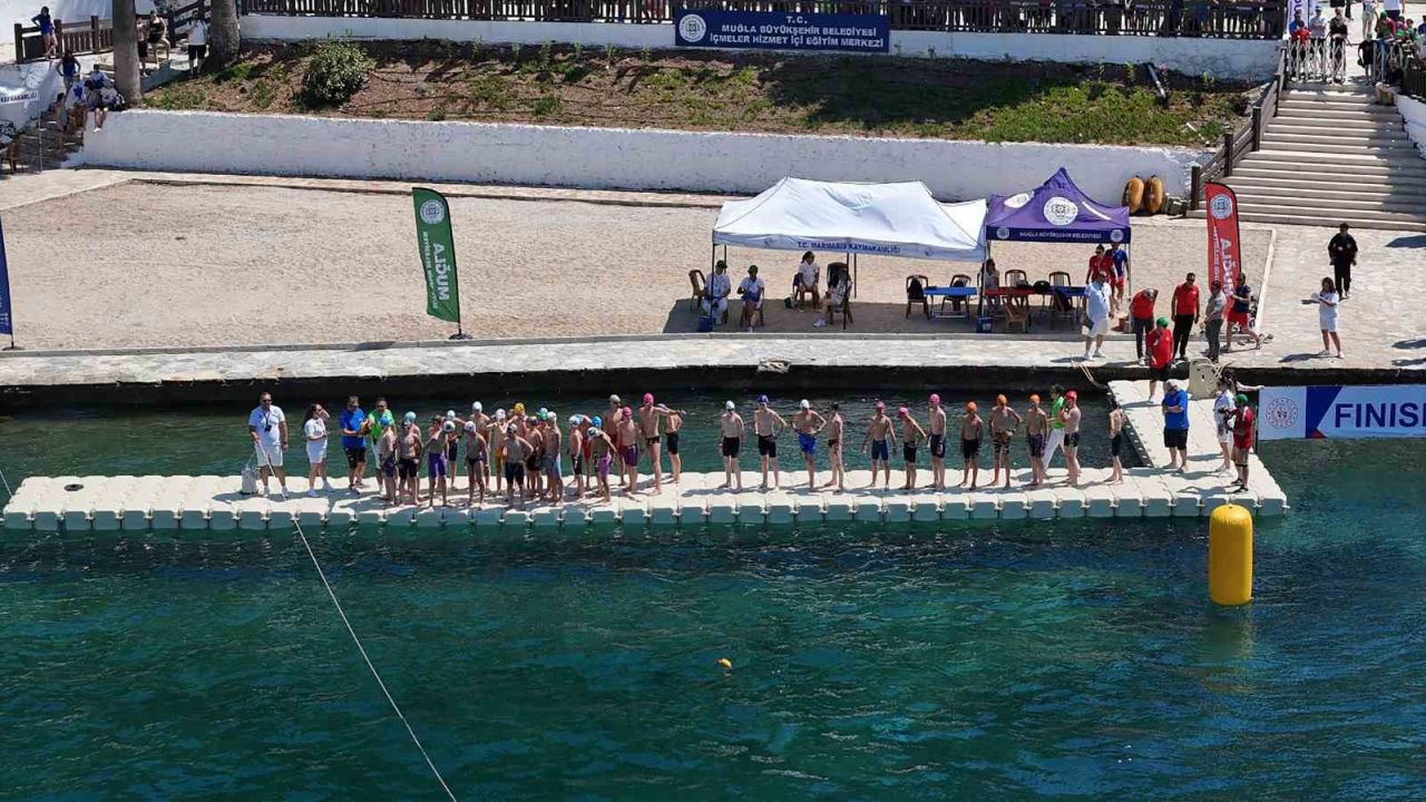 Muğla Büyükşehir’in ev sahipliğinde 634 sporcu milli takım için kulaç attı