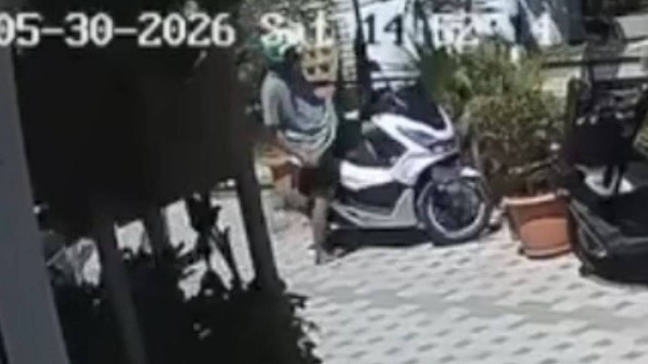 Muğla’da motosiklet hırsızlığı kameraya yansıdı
