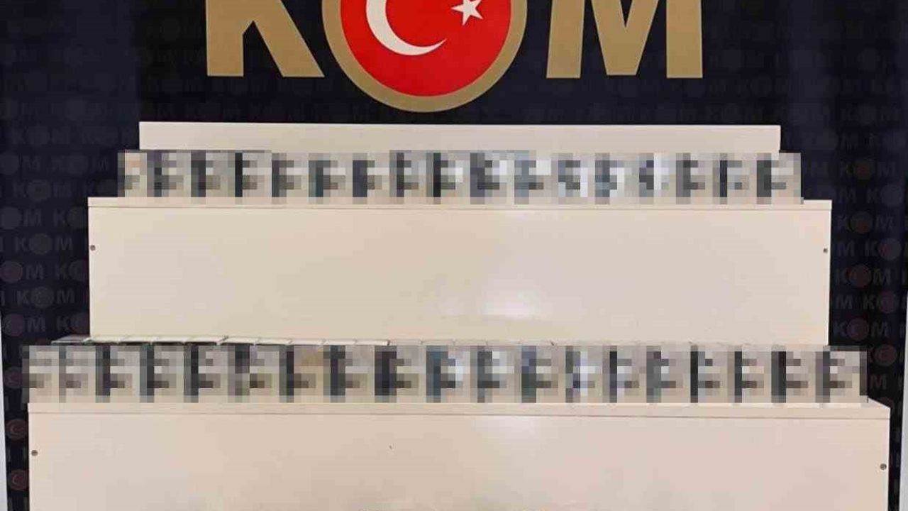 Muş’ta 499 paket kaçak sigara ele geçirildi