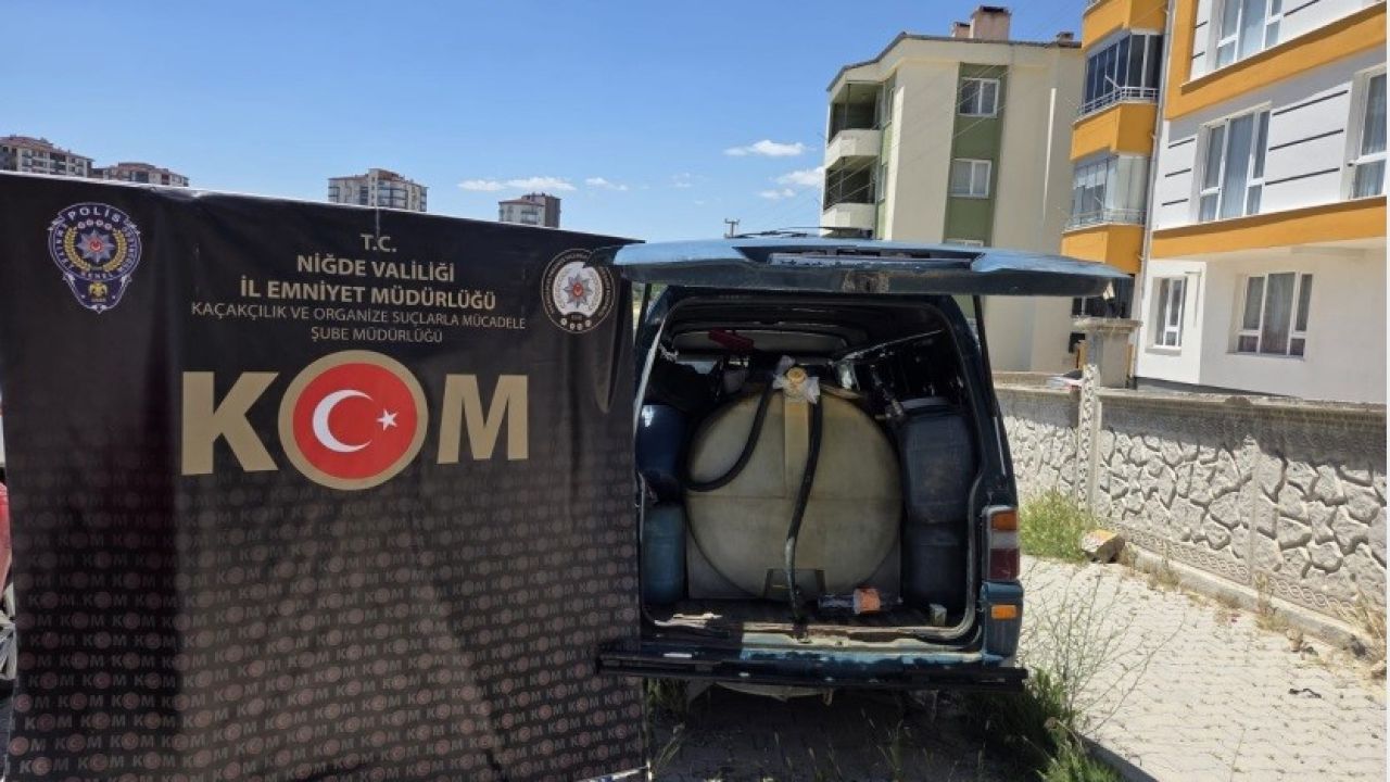 Niğde’de kaçakçılık operasyonu: 5 gözaltı