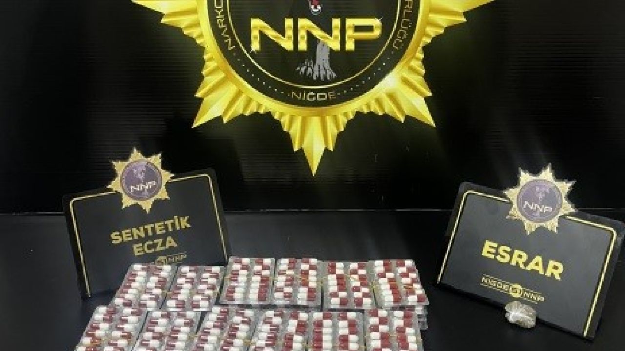 Niğde’de narkotik operasyonu: 1 tutuklama
