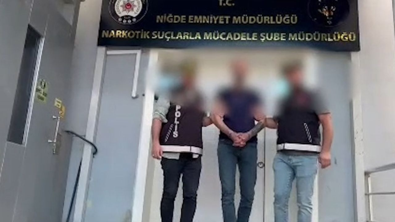 Niğde’de uyuşturucu suçundan aranan hükümlü yakalandı