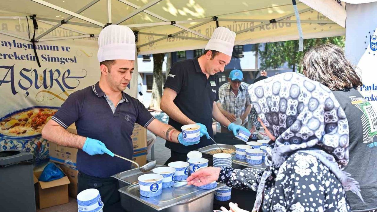 Nilüfer’de muharrem ayının bereketi yaşanıyor