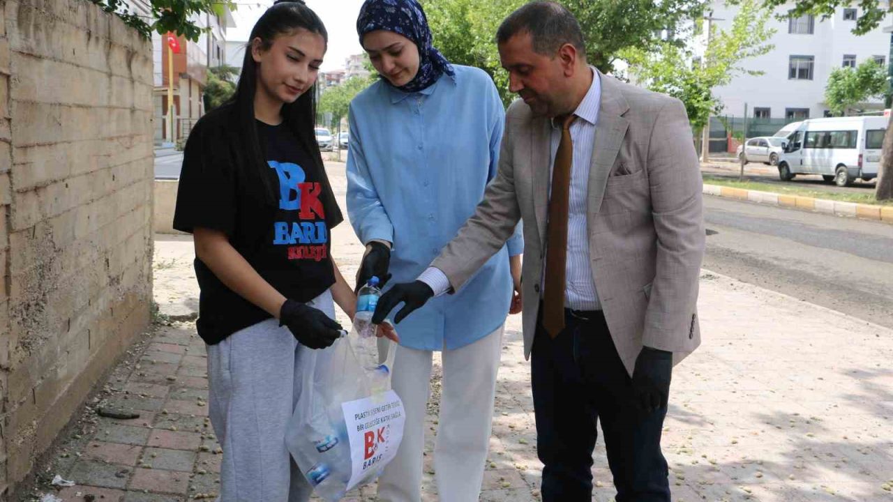 Öğrencilerden çevre duyarlılığı ve dayanışma örneği