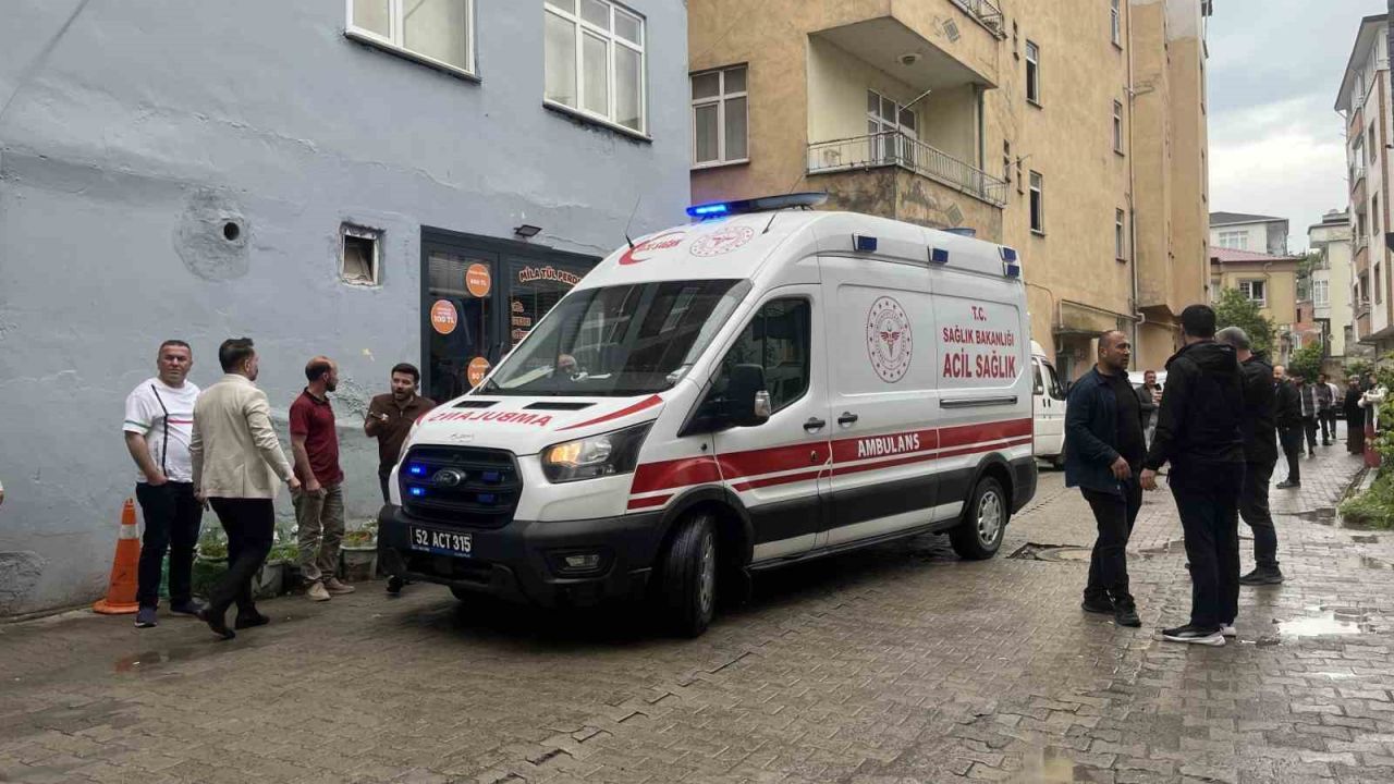 Ordu’da sokak ortasında silahlı saldırı: 1 yaralı