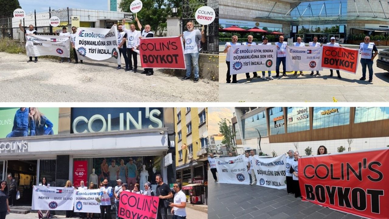 Öz İplik İş Sendikası 36 gündür grevde
