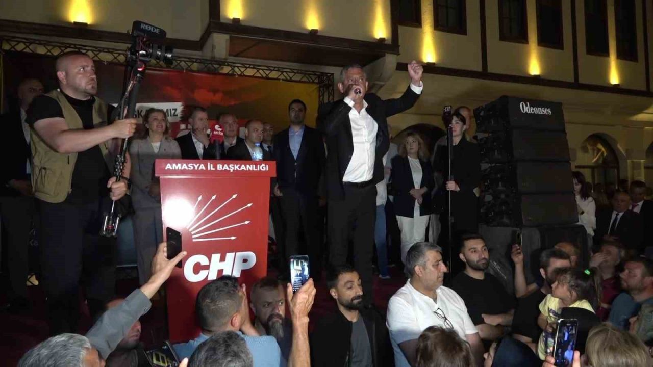 Özgür Özel: "Ne bölünmenin, ne kavganın peşindeyiz"