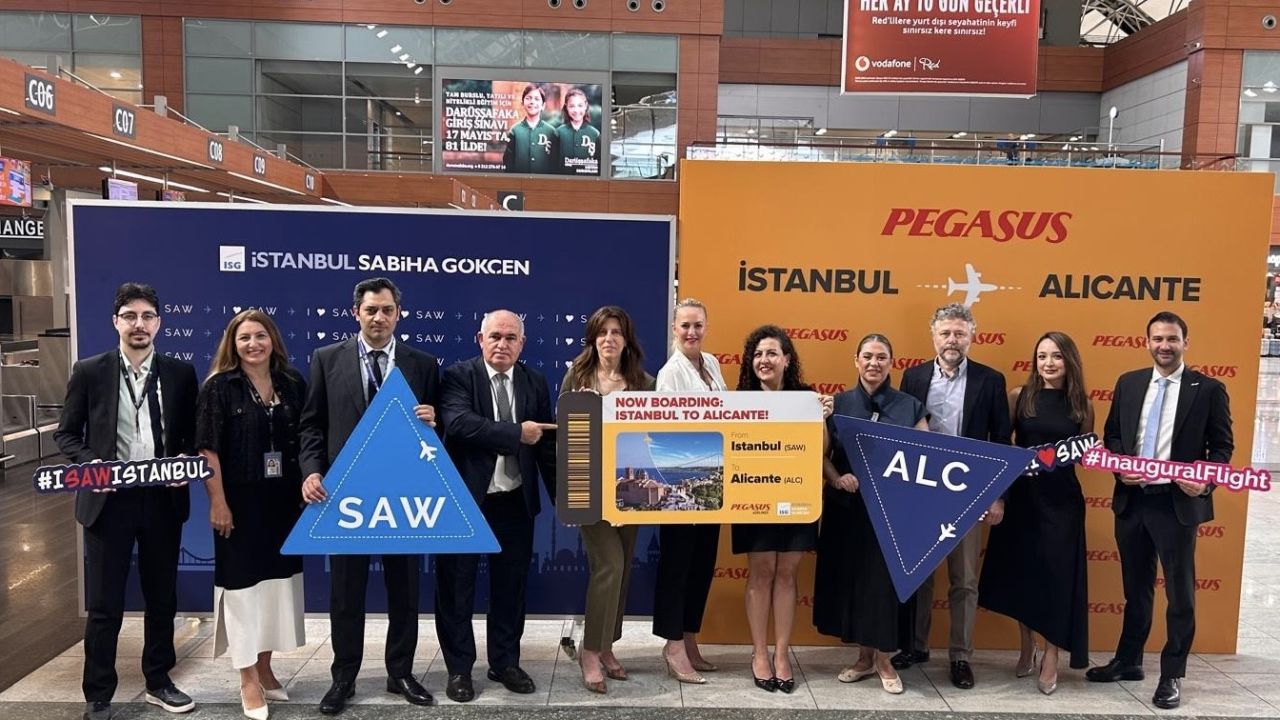 Sabiha Gökçen’in İspanya ağı Alicante ile genişliyor