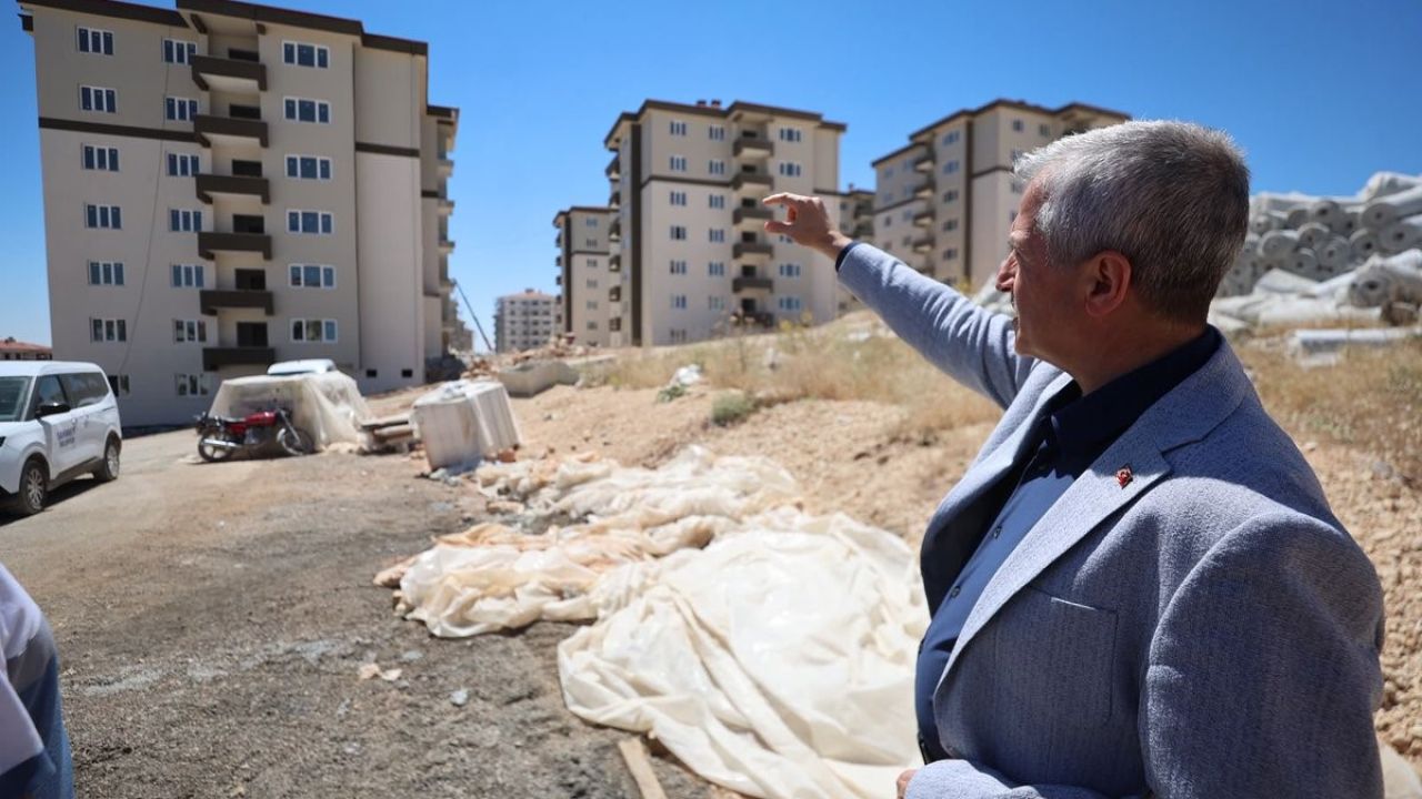 Şahinbey’de 3 bin 414 sosyal konut hızla yükseliyor