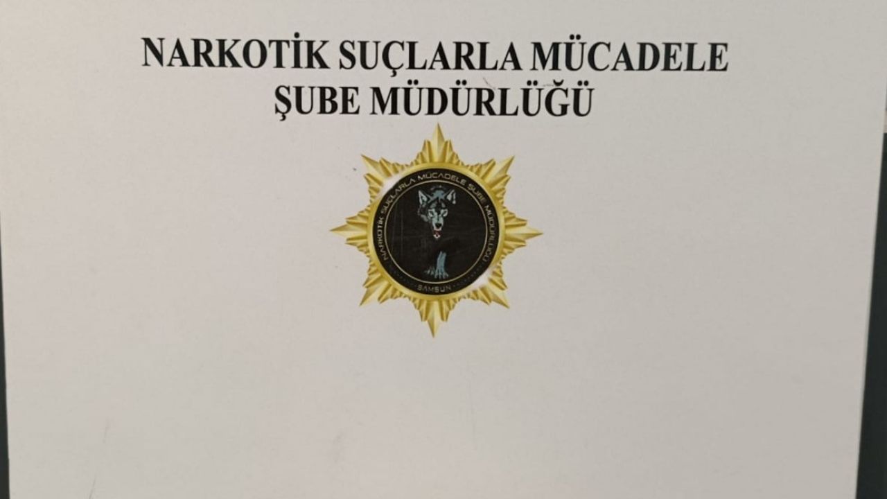 Samsun’da uyuşturucu operasyonunda 1 gözaltı