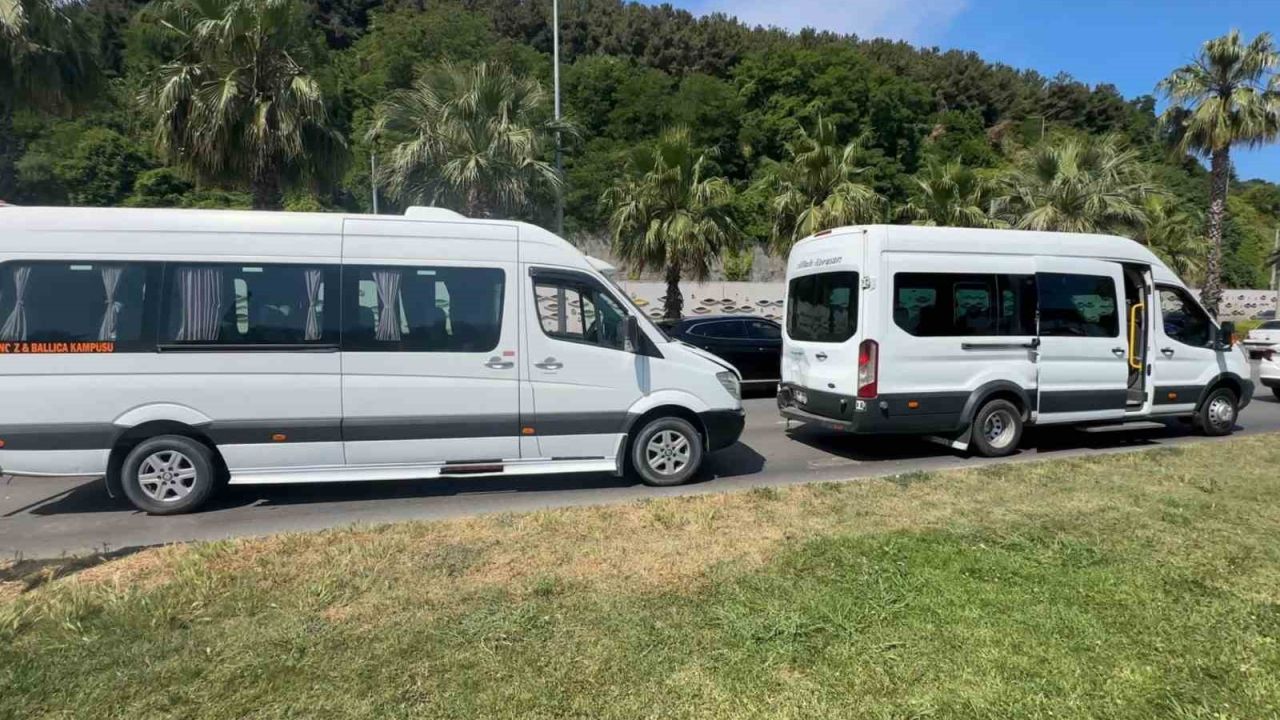 Samsun’da zincirleme trafik kazası: 1 yaralı