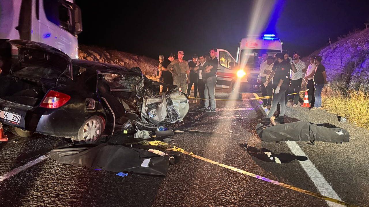 Şanlıurfa’da feci kaza: 2 ölü, 6 yaralı