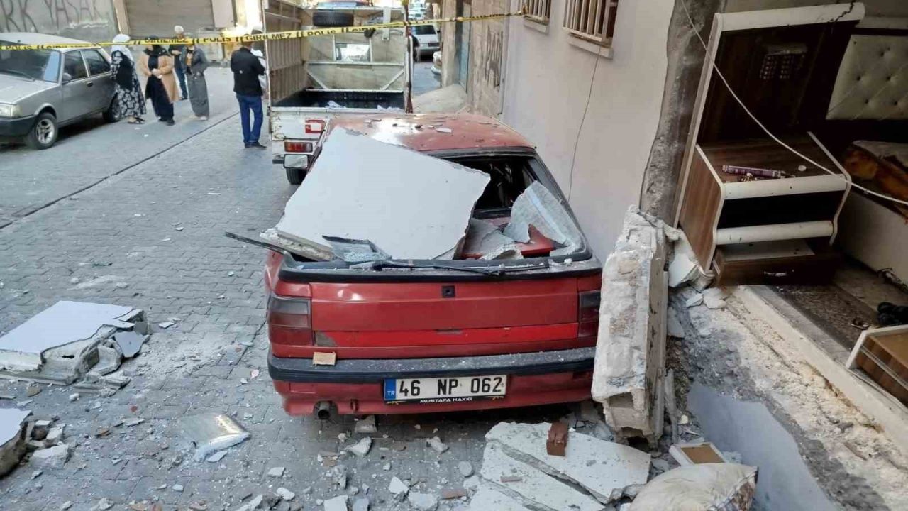 Şanlıurfa’da gaz sıkışması patlamaya neden oldu: 1 yaralı