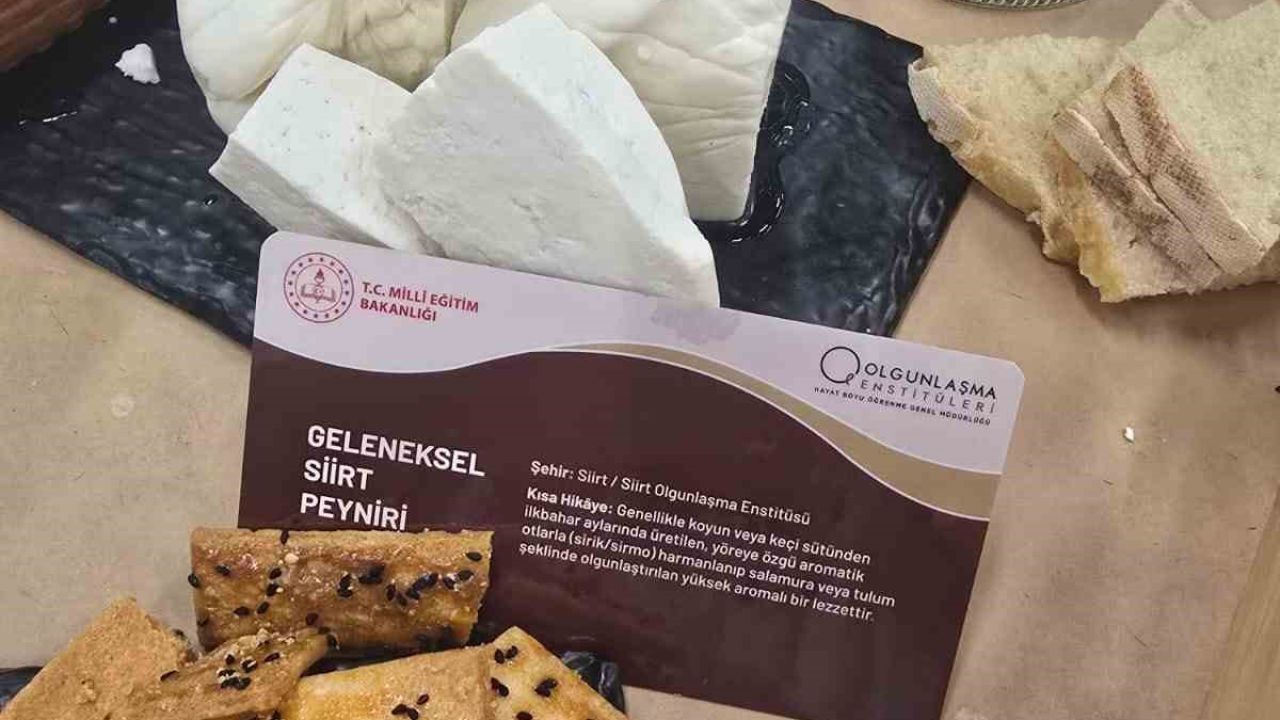 Siirt’in geleneksel peynirleri Ankara’da tanıtıldı