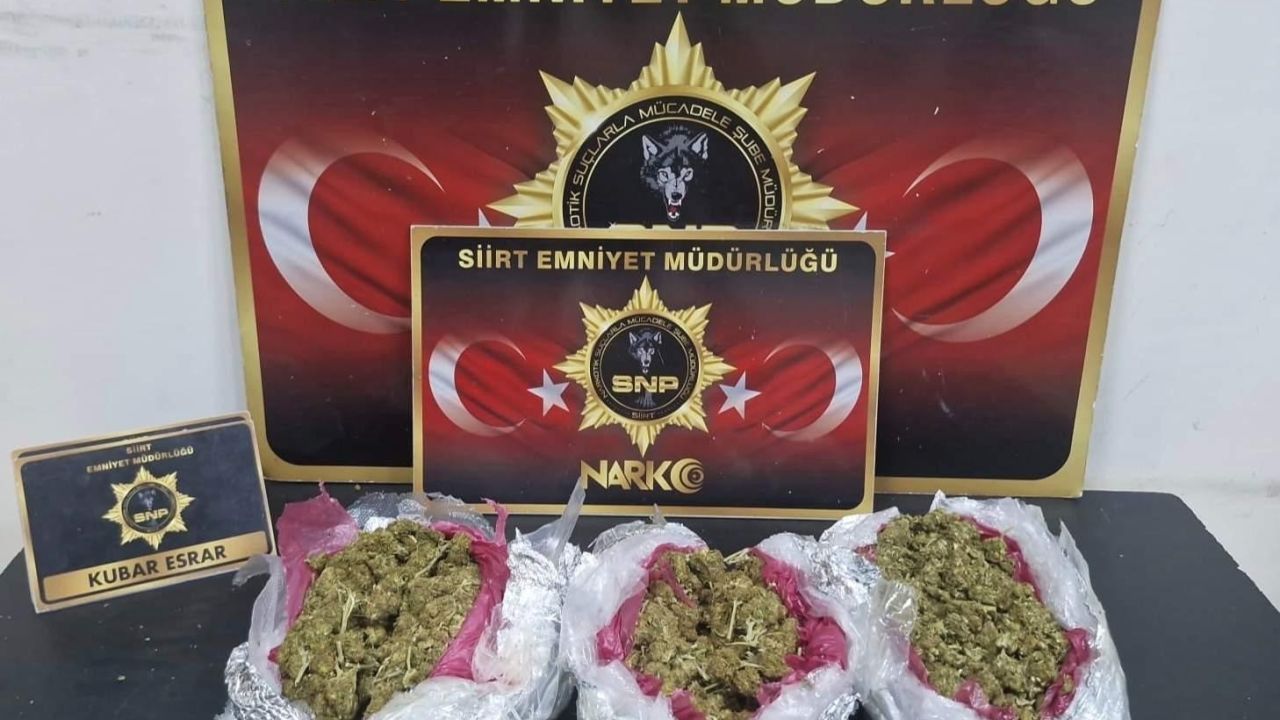Siirt’te aranan 33 şahıs yakalandı, çok sayıda suç unsuru ele geçirildi