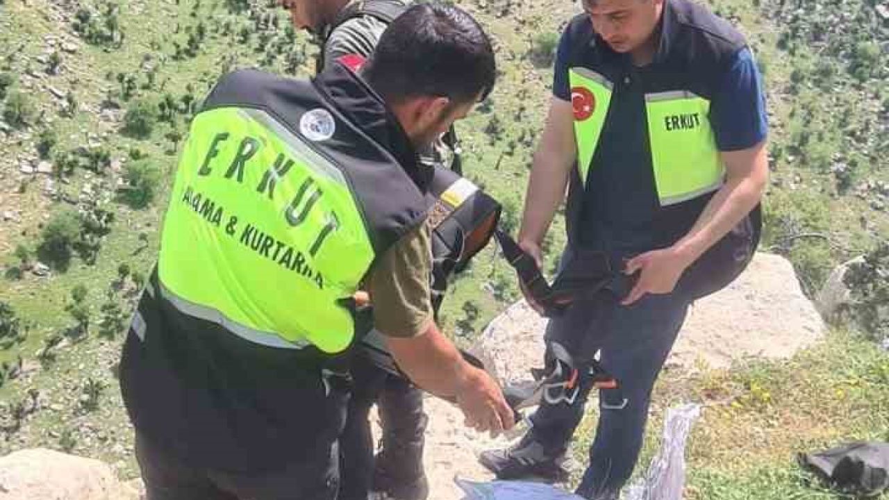 Siirt’te mahsur kalan keçi için seferber oldular: ERKUT ekipleri 8 günlük esareti bitirdi
