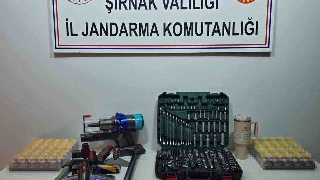 Şırnak’ta jandarmadan asayiş, kaçakçılık ve narkotik operasyonu