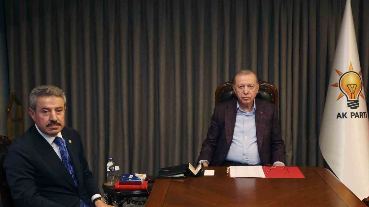 Tatar, Şırnak’ın dev projelerini Cumhurbaşkanı Erdoğan’a sundu