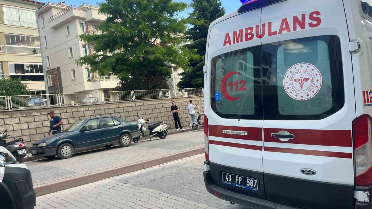 Tavşanlı’da trafik kazası, 1 yaralı