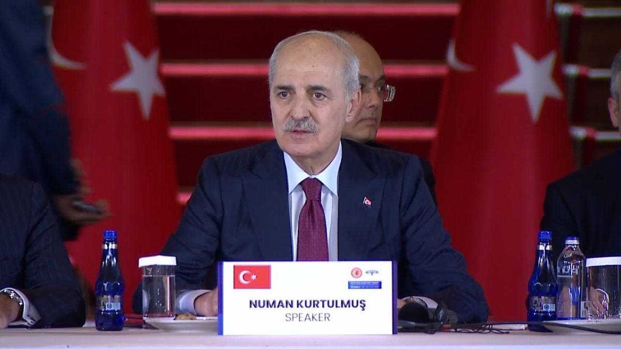 TBMM Başkanı Numan Kurtulmuş, "Dünyayı küresel barış bakımından tehdit eden önemli meselelerden biri Filistin’de yaşanan gelişmelerdir"