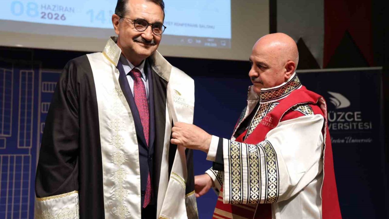 TBMM Yapay Zeka Araştırma Komisyonu Başkanı Fatih Dönmez’e fahri doktora ünvanı verildi