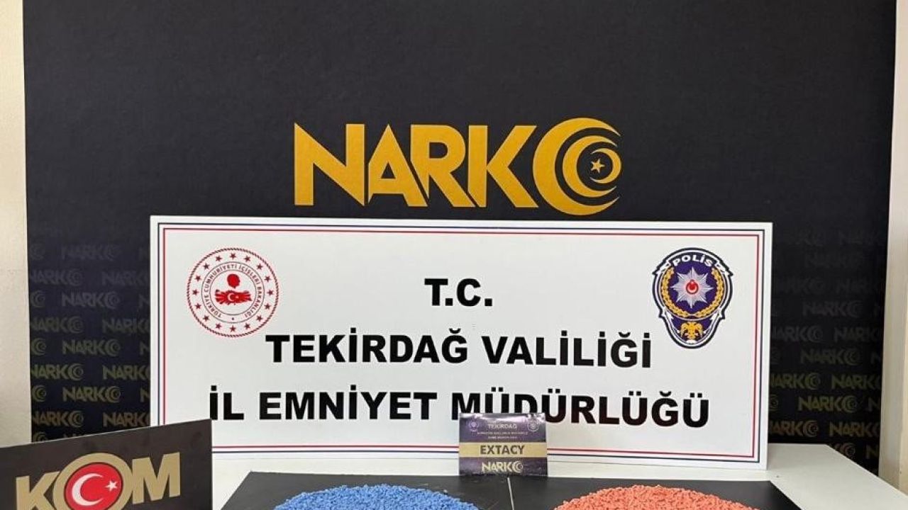 Tekirdağ’da 5 günde uyuşturucudan 13 tutuklama