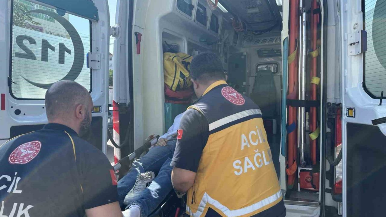 Tekirdağ’da trafik kazası: 1 yaralı