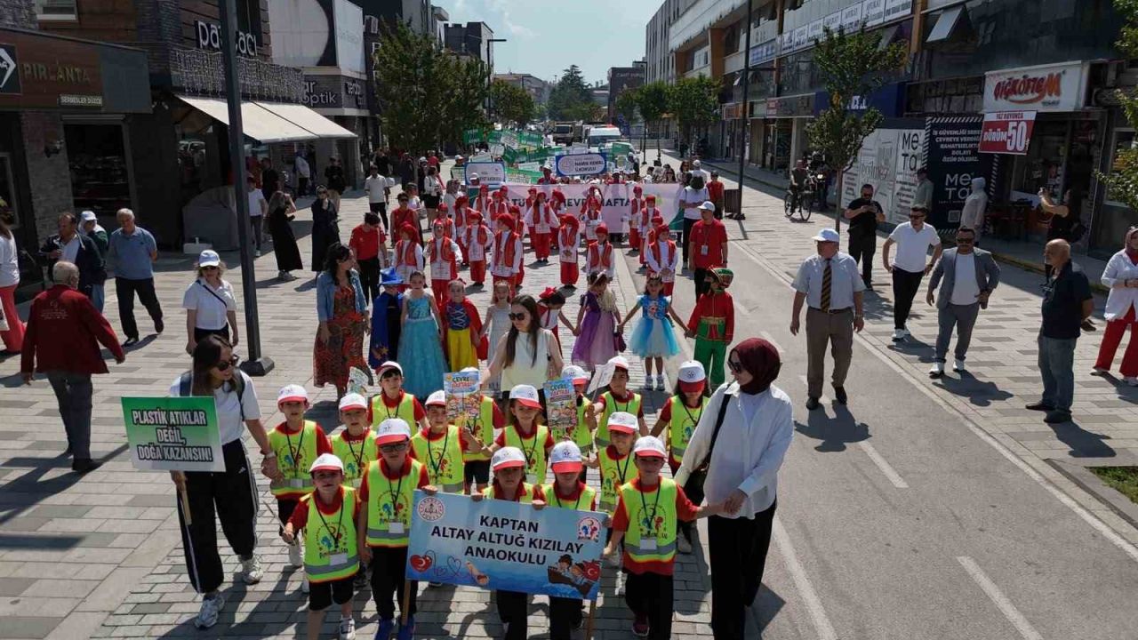 Temiz şehir Düzce’nin duyarlı çocukları