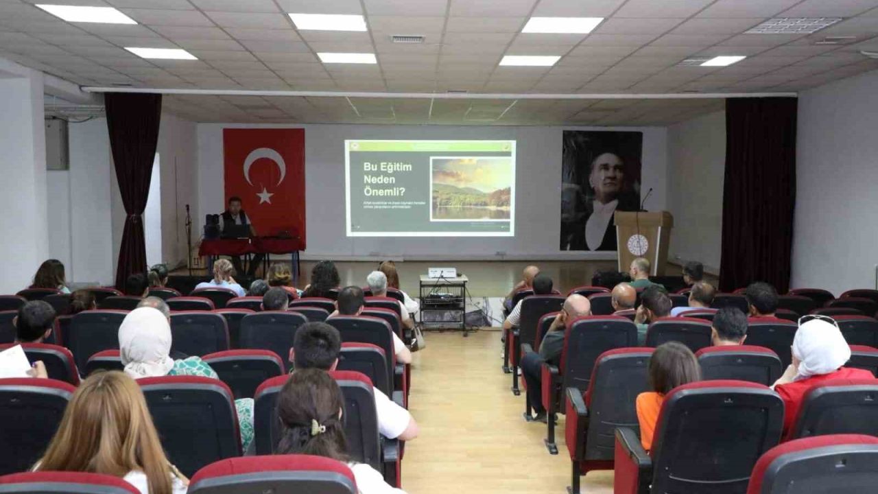 Tunceli’de öğretmenlere ve MEB AKUB ekiplerine orman yangınları eğitimi