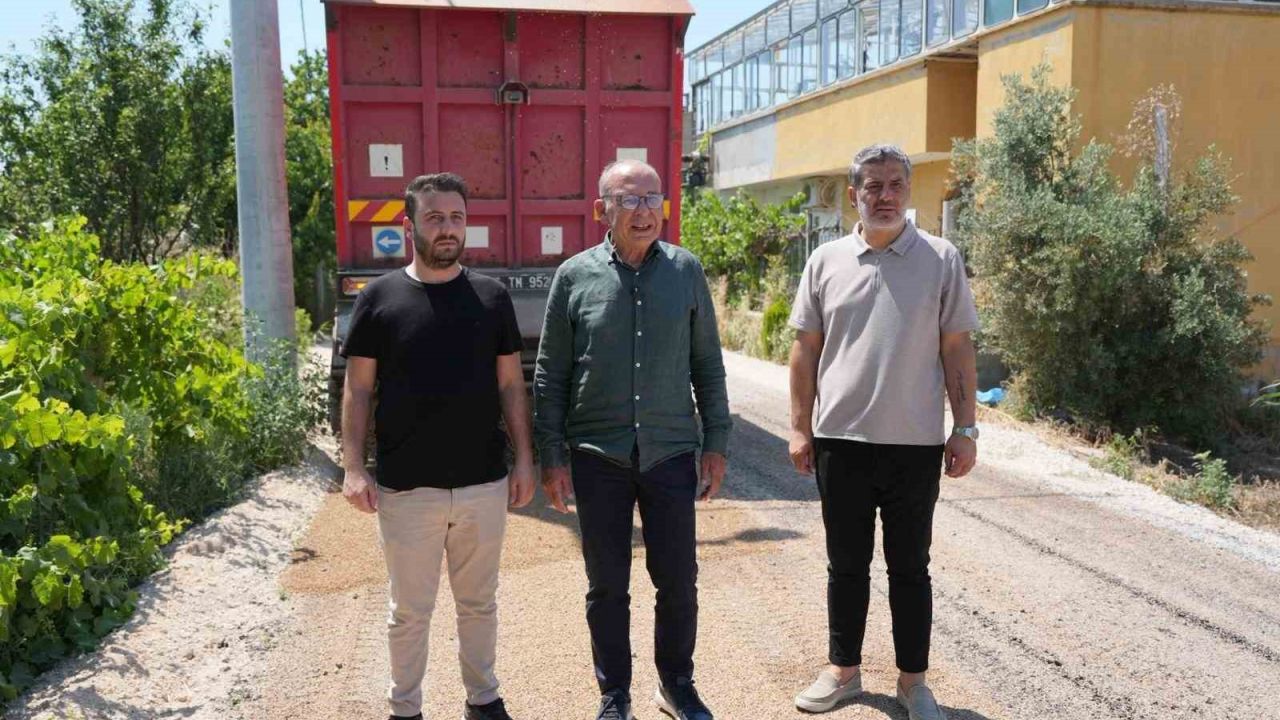 Turgutlu Belediyesi asfalt sezonunu açtı