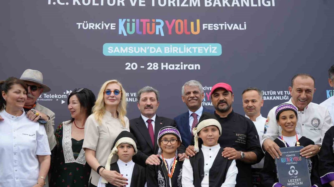 Türkiye Kültür Yolu Festivali’nin Samsun ayağı başladı