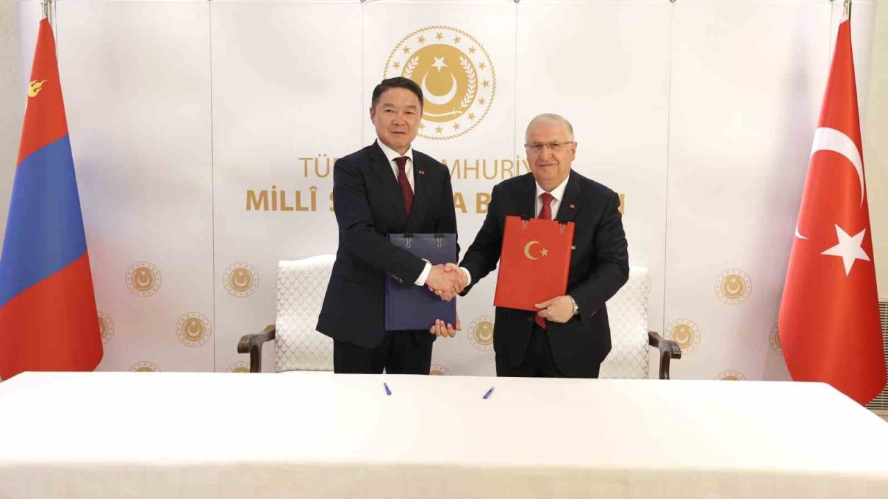 Türkiye-Moğolistan arasında Askerî Eğitim İş Birliği Anlaşması imzalandı