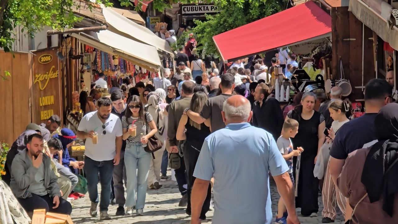 UNESCO kenti Safranbolu’da turizm sezonu 9 günlük tatille zirveye çıktı