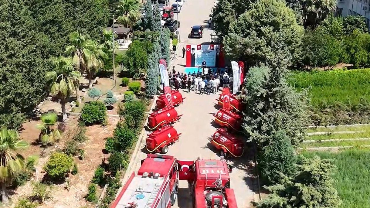 Vali Akkoyun: "Yangınlara ilk müdahale için 50 su tankerini 10 ilçemize dağıtıyoruz"