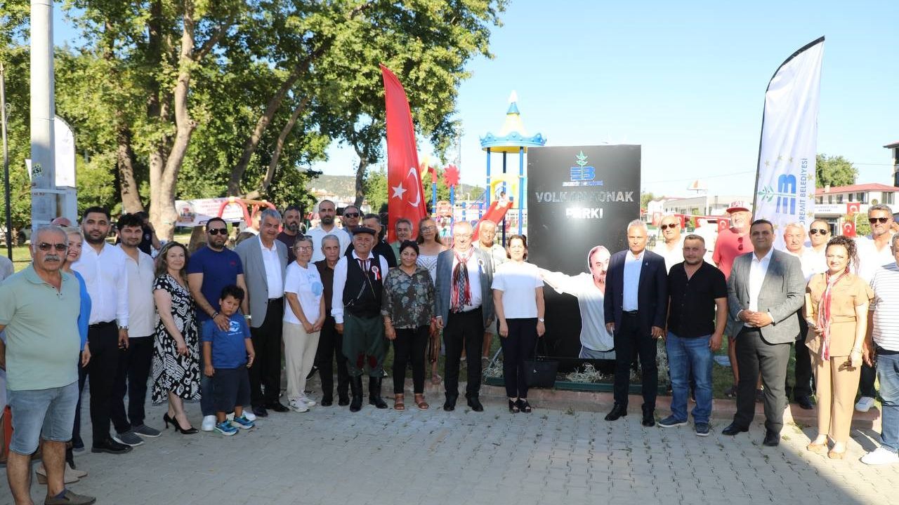 Volkan Konak’ın adı Edremit’te yaşatılıyor