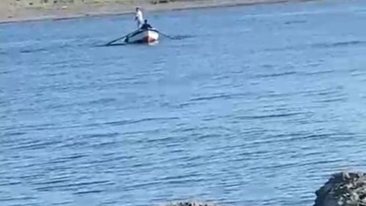 Yasağı dinlemeyip Kızılırmak’ta ağ serdiler