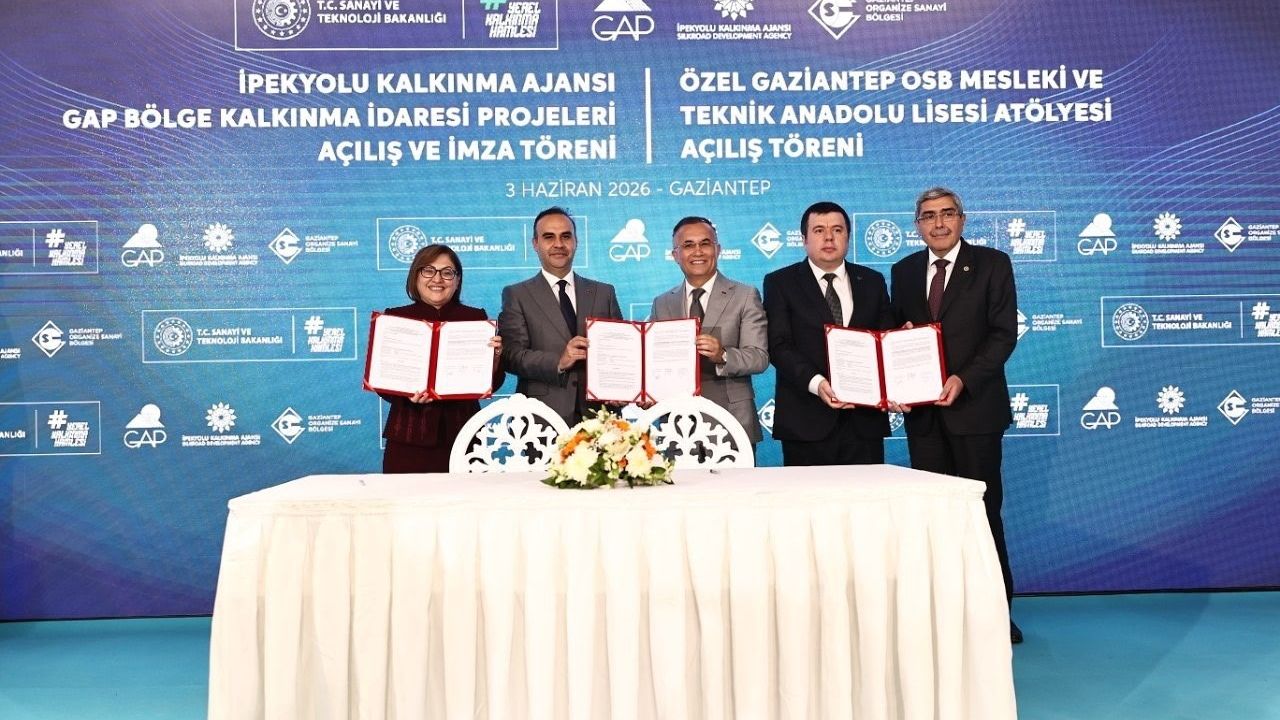 Yeni kalkınma hamleleri için imzalar atıldı