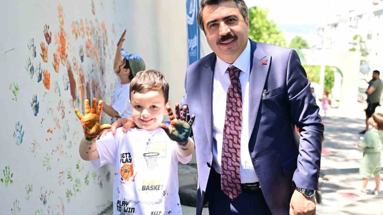 Yıldırım’da sokaklar çocuklar için dönüşüyor