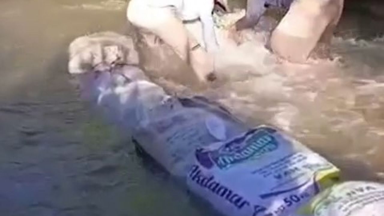 Yüksekovalı çiftçilerin kum torbalarıyla su nöbeti