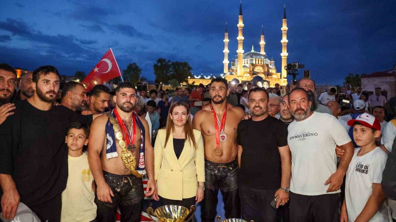 665. Tarihi Kırkpınar Yağlı Güreşleri Başpehlivanı Erkan Taş: "Çocukluk hayalimizdi"