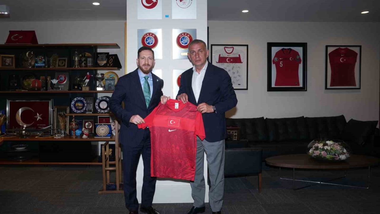 Ahmet Dal’dan TFF Başkanı Hacıosmanoğlu’na Ziyaret